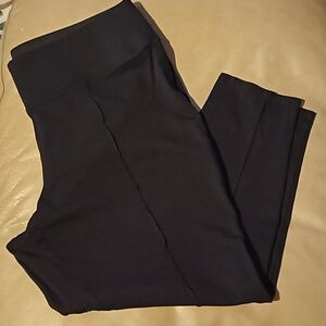 Nine West Black Tapered Ankle Legging - Size XXL